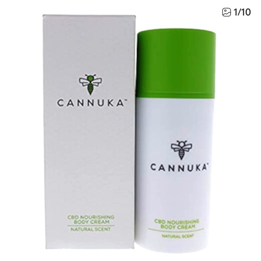 Cannuka CBD Nourishing Body Cream - Natural Scent 3.2 oz